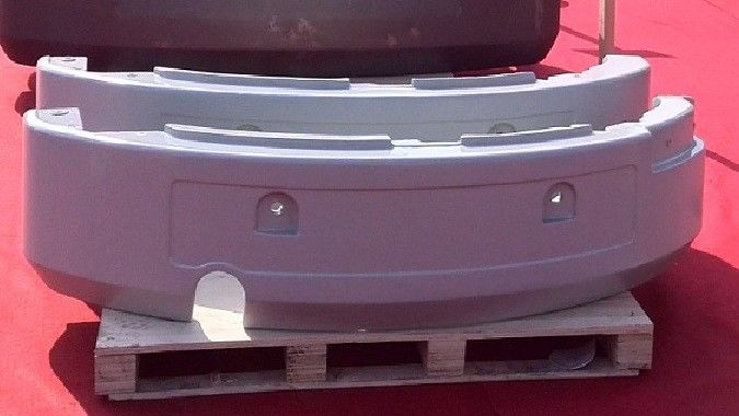 À contrepoids appropriés de produits de coulée sous vide de capacité pour la mini excavatrice