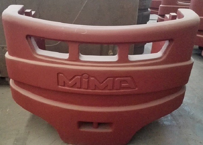 Contrepoids en fonte de sable de haute qualité OEM pour machines de construction