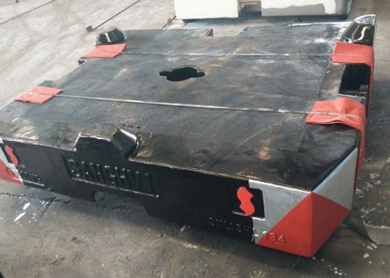 Contrepoids en fonte de haute qualité pour machines de construction 10T pour grue